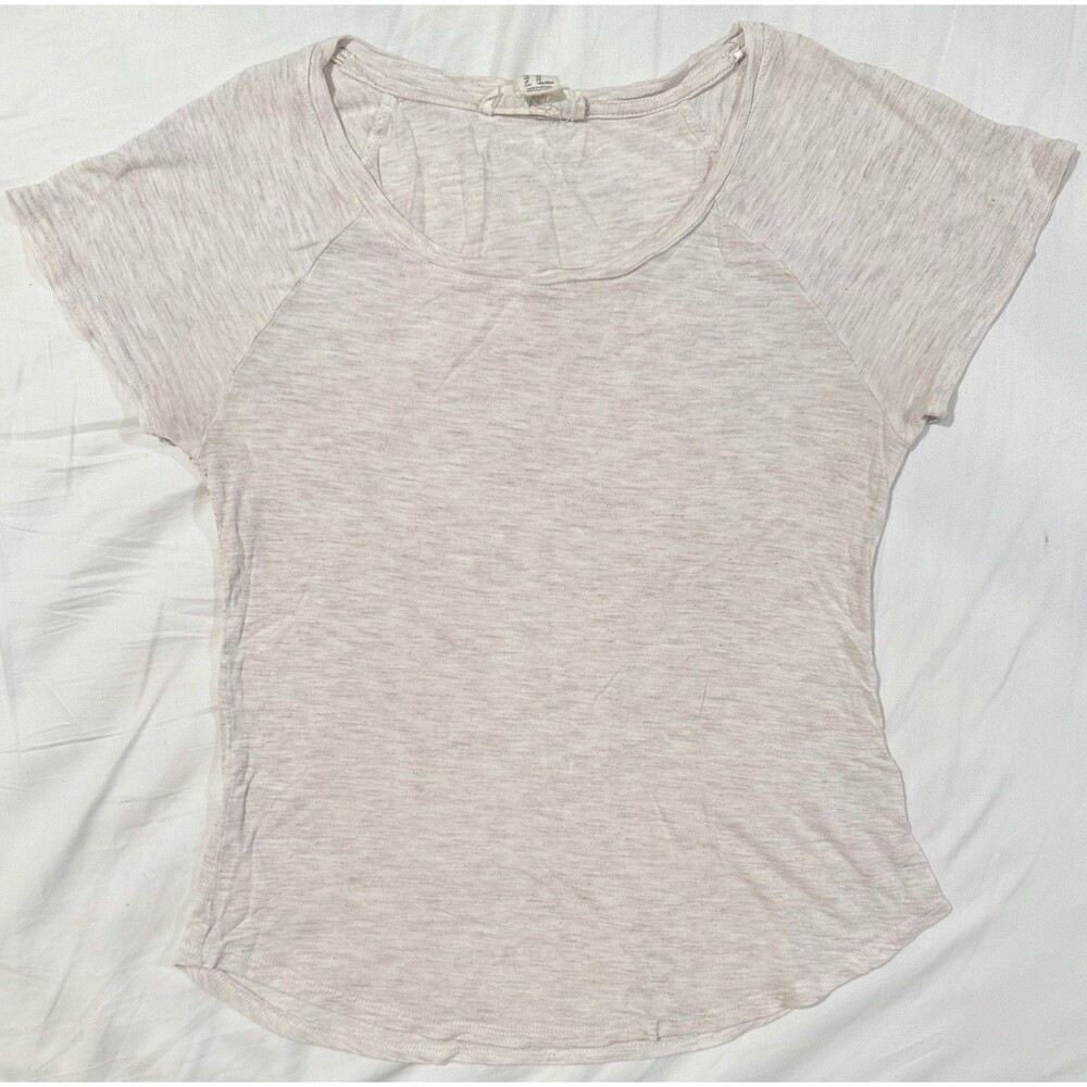 Vintage Y2K Forever 21 Tshirt Tee Women’s XS Gray Soft Preppy 90s Classic EUC